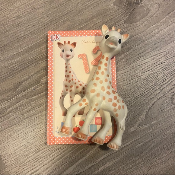sophie la girafe Toys Sophie La Girafe Teething Giraffe Toy Book In Guc Poshmark